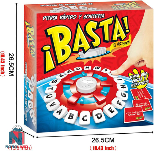 Basta Juego De Mesa (Idioma: Español)